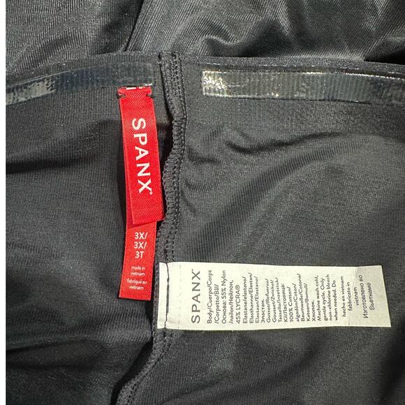 Spanx Thinstincts 2.0 Contouring Girlshort Women's Plus 3X Black Shapewear NWOT - Picture 5 of 7